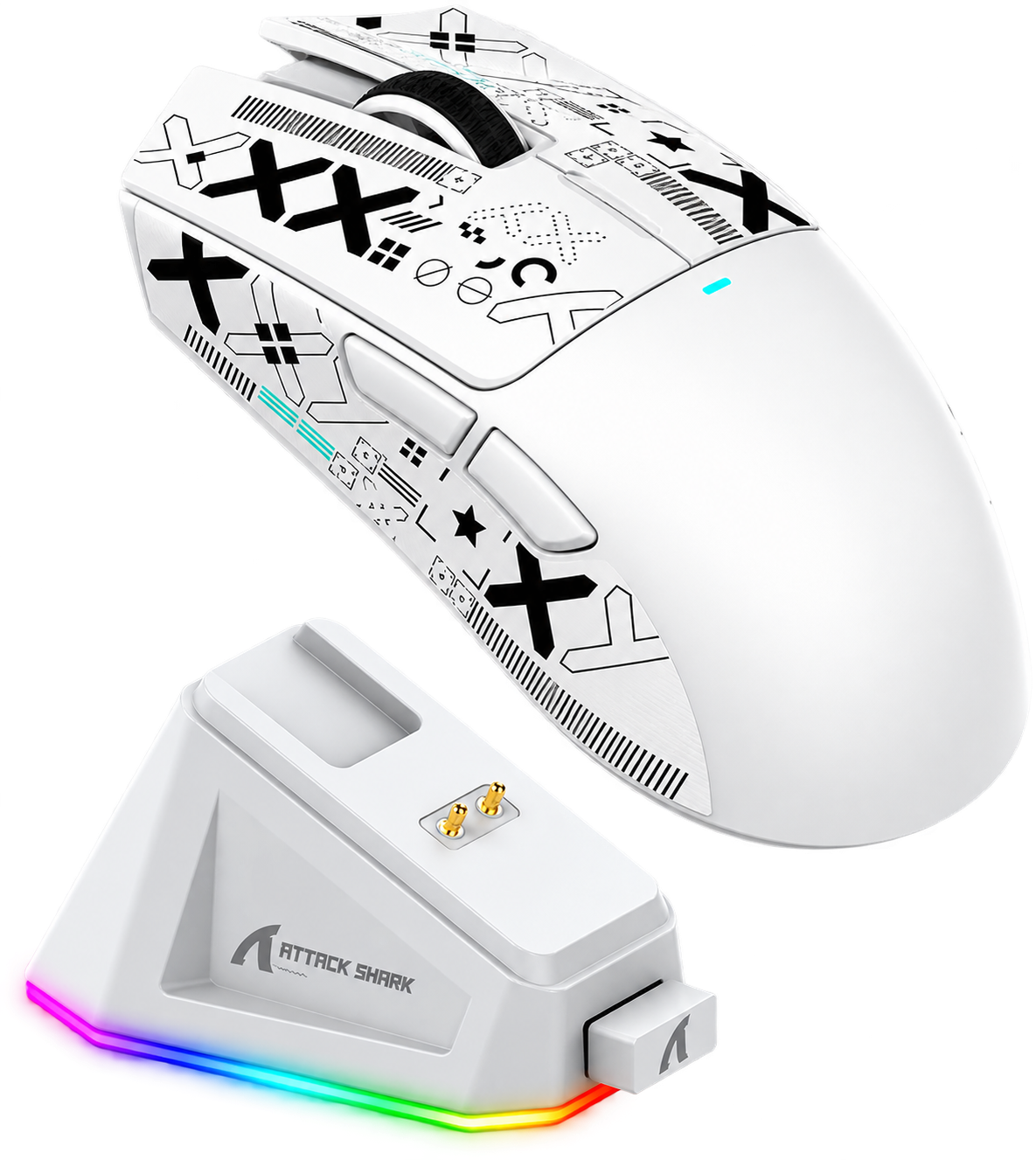 ATTACK SHARK X11 Wireless Gaming Mouse with Charging Dock