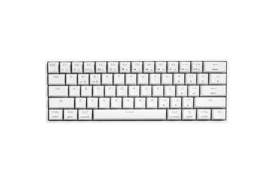 AK61 61-Key RGB Mechanical Gaming Keyboard – Ultra-Compact 60% Layout, Dynamic Backlighting & Multi-OS Compatibility